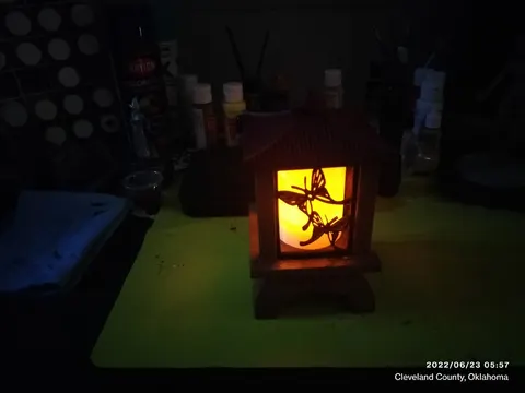 Butterfly Lantern 04